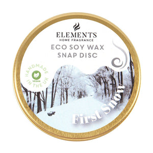 First Snow Soy Wax Snap Discs