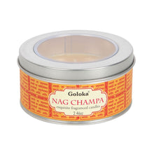 Load image into Gallery viewer, Nag Champa - Goloka Soya Wax Candle

