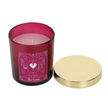 Load image into Gallery viewer, The Lovers Tarot Candle - Red Rose

