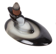 Load image into Gallery viewer, Small Pebble Backflow Incense Burner
