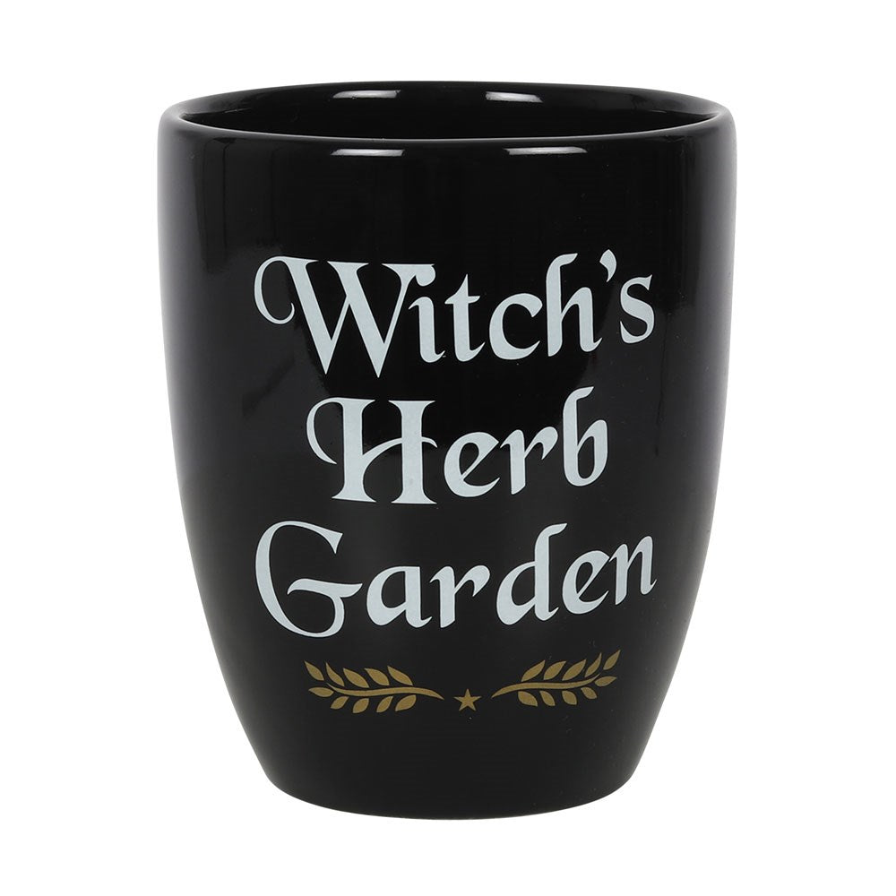 'Witch's Herb Garden' Plant Pot