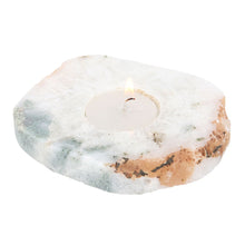 Load image into Gallery viewer, Agate Tealight Holder
