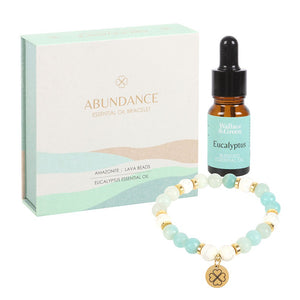 Abundance Amazonite Essential Oil Bracelet