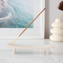 Load image into Gallery viewer, Cream Speckle Incense Stick Holder
