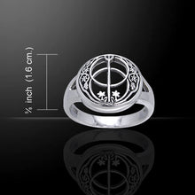 Load image into Gallery viewer, Chalice Well Ring (Sterling Silver)
