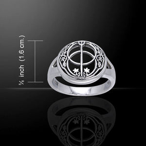 Chalice Well Ring (Sterling Silver)