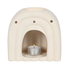 Load image into Gallery viewer, Cream Speckle Arch Oil Burner
