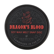 Load image into Gallery viewer, Dragon&#39;s Blood Soy Wax Snap Discs
