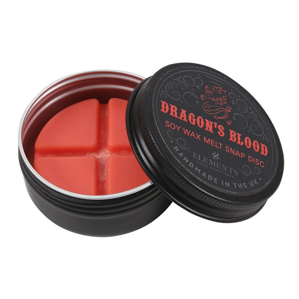 Dragon's Blood Soy Wax Snap Discs