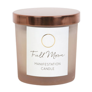 Full Moon Crystal Candle - Eucalyptus
