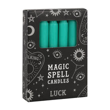 Load image into Gallery viewer, 12 &#39;Good Luck&#39; Spell Candles
