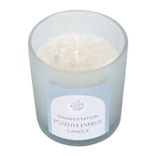 Load image into Gallery viewer, Positive Energy Crystal Candle - White Sage
