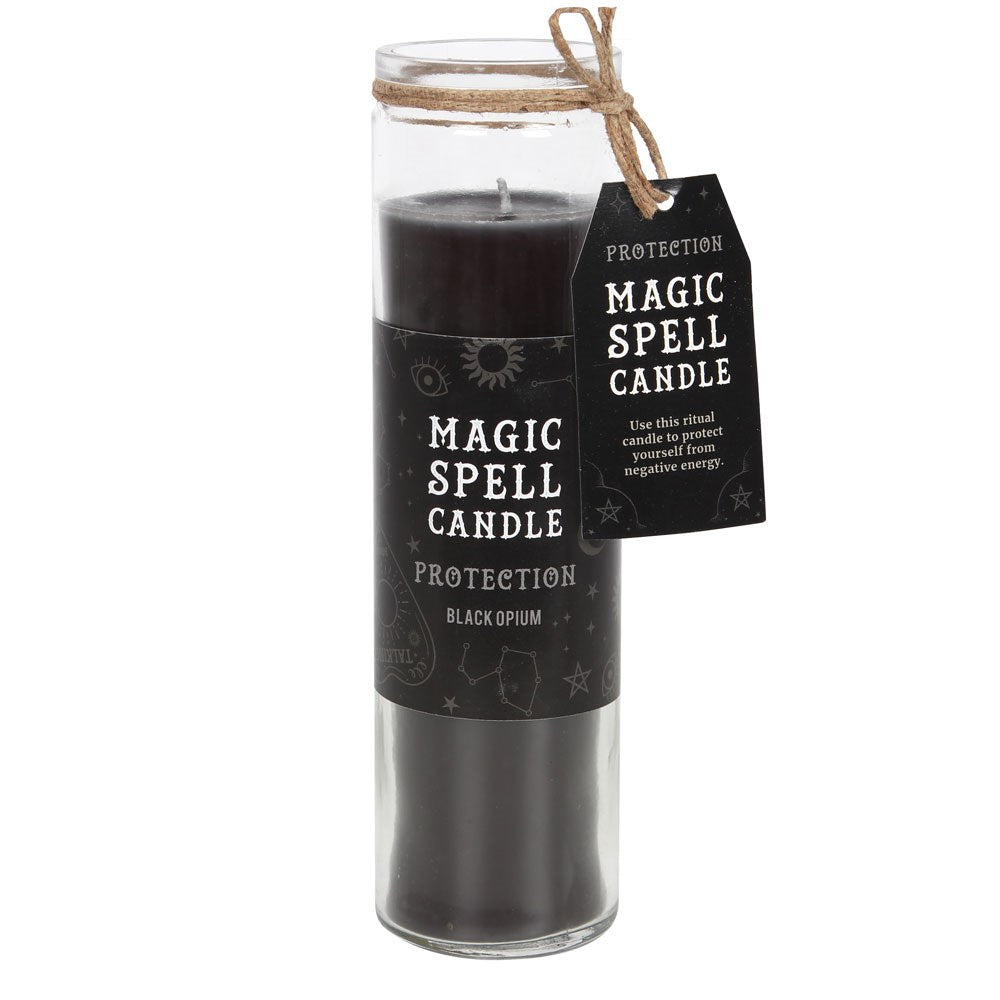 Protection Spell Candle - Opium