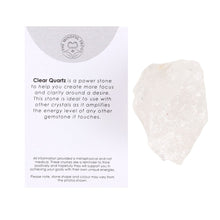 Load image into Gallery viewer, Clear Quartz Healing Rough Crystal
