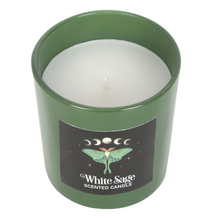 Load image into Gallery viewer, Luna Moth White Sage Candle
