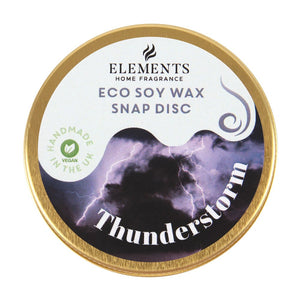 Thunderstorm Soy Wax Snap Discs