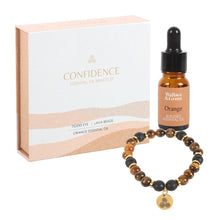 Load image into Gallery viewer, Confidence Tiger&#39;s Eye Essential Oil Bracelet
