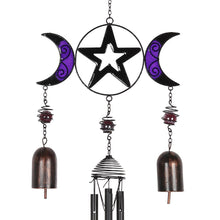 Load image into Gallery viewer, Triple Moon Windchime
