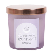 Load image into Gallery viewer, Abundance Crystal Candle - French Lavender
