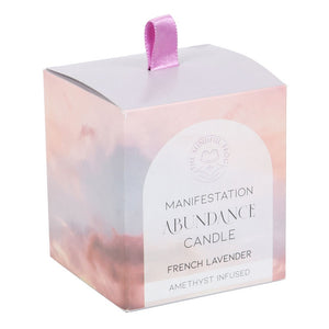 Abundance Crystal Candle - French Lavender