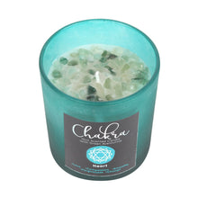 Load image into Gallery viewer, Heart Chakra Crystal Candle - Mint
