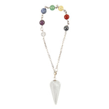 Load image into Gallery viewer, Clear Quartz Pendulum
