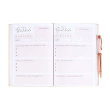 Load image into Gallery viewer, Gratitude Journal With Rose Quartz Pen
