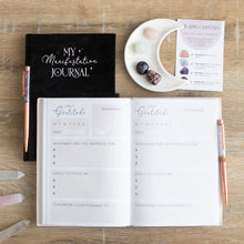 Load image into Gallery viewer, Gratitude Journal With Rose Quartz Pen
