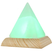 Load image into Gallery viewer, Colour Changing Pyramid USB Salt Lamp
