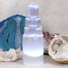 Load image into Gallery viewer, Selenite Crystal Mountain Lamp
