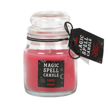 Load image into Gallery viewer, Love Spell Candle Jar - Rose
