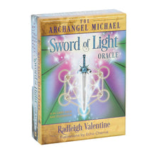 Load image into Gallery viewer, The Archangel Michael Sword of Light Oracle Cards
