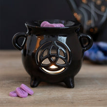 Load image into Gallery viewer, Triquetra Cauldron Oil Burner
