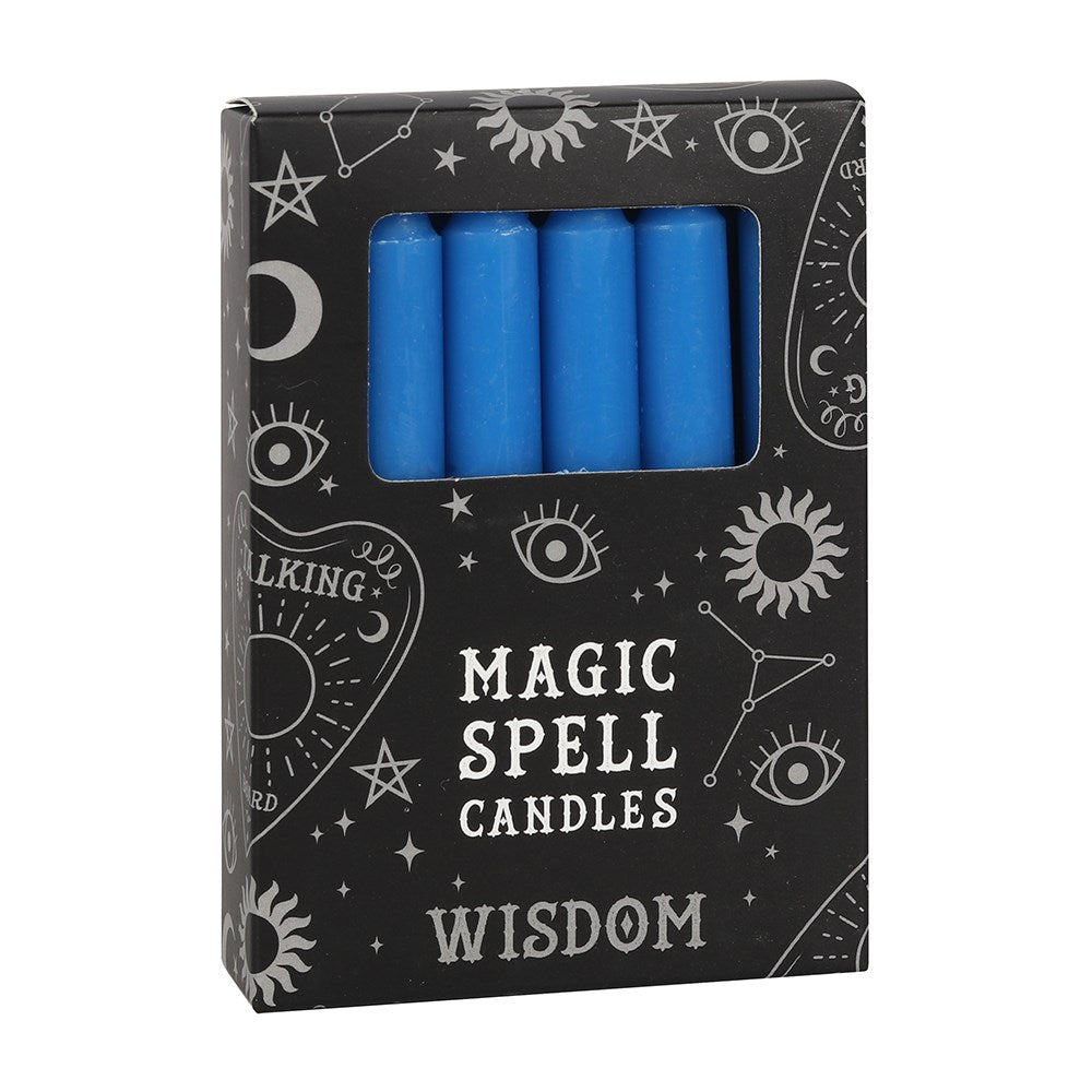 12 'Wisdom' Spell Candles