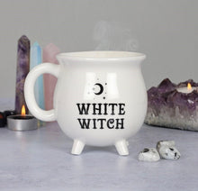 Load image into Gallery viewer, White Witch Cauldron Mug
