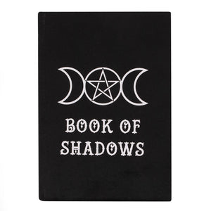 'Book of Shadows' Velvet Notebook