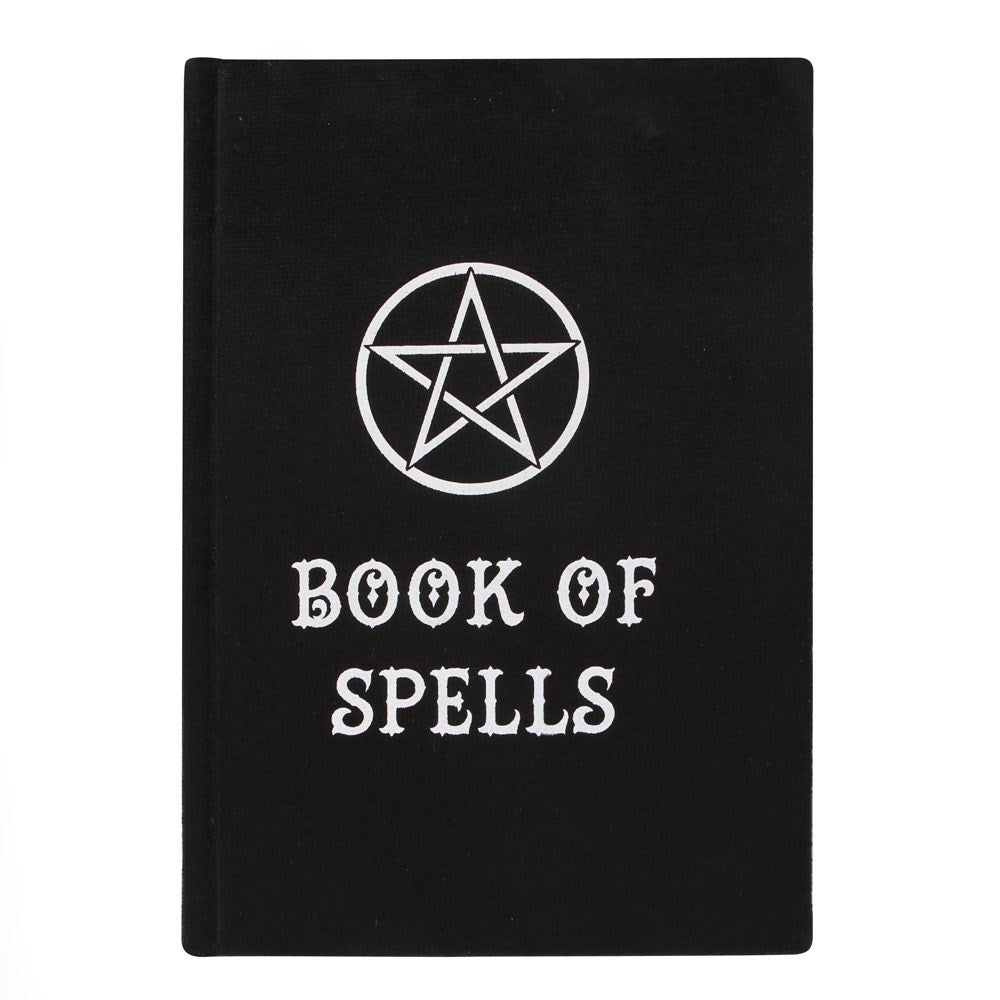 'Book of Spells' Velvet Notebook