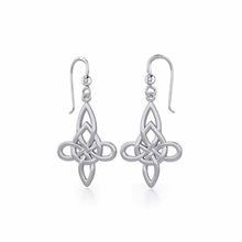 Load image into Gallery viewer, Celtic Knot Earrings (Sterling Silver)
