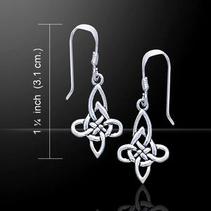 Celtic Knot Earrings (Sterling Silver)