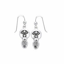 Load image into Gallery viewer, Moon Goddess Earrings (Sterling Silver)
