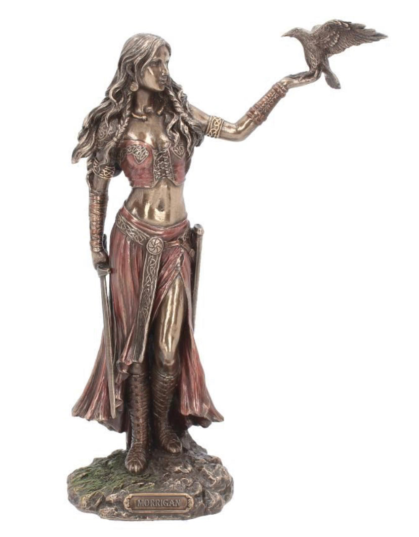 Morrigan & Crow Celtic Goddess (28cm)