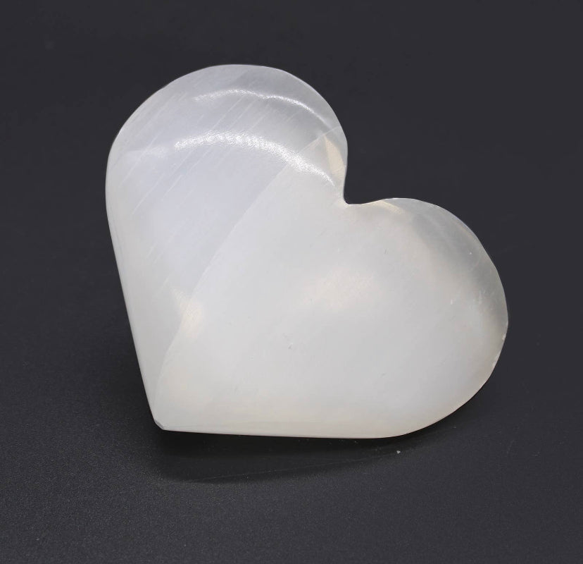 Selenite Heart