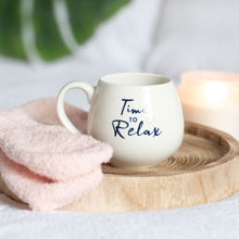 Load image into Gallery viewer, Time to Relax Mug &amp; Sock Gift Set
